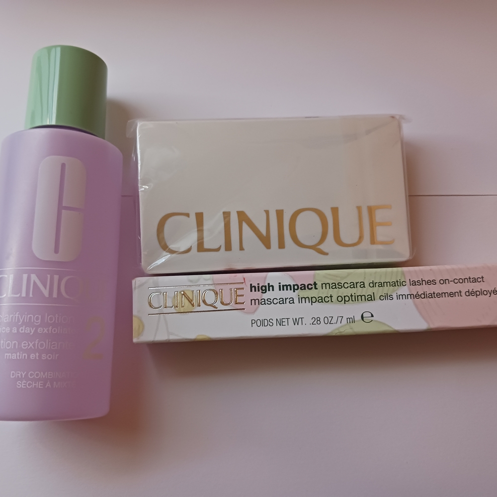 Clinique Clarifying Lotion and High Impact Mascara Set